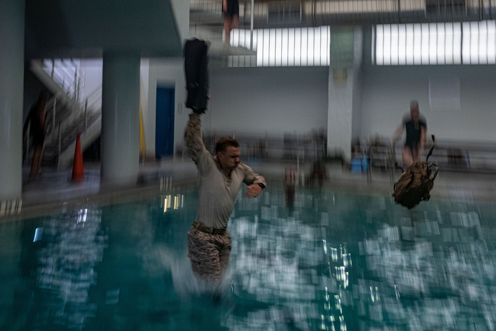 22nd MEU | MSPF Special Patrol Insertion/Extraction (SPIE) Training