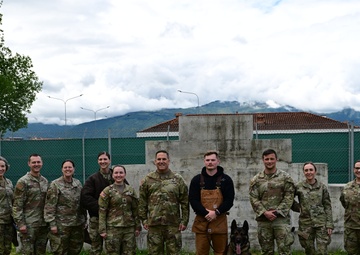 Aviano AB Welcomes Brig. Gen. Roger Giraud
