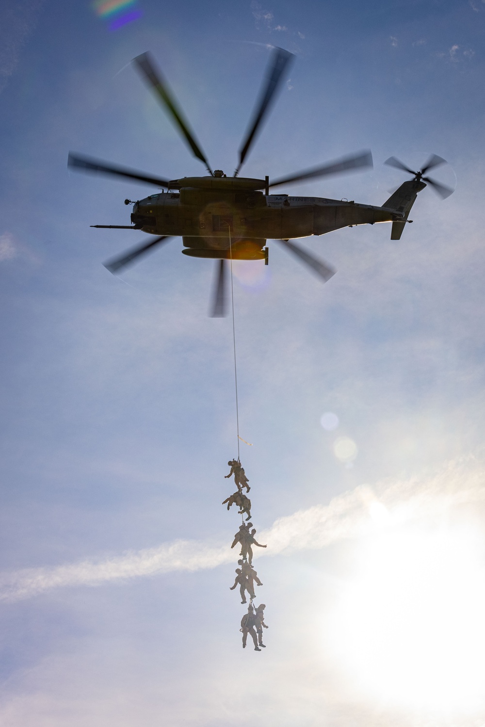 22nd MEU | MSPF Special Patrol Insertion/Extraction (SPIE) Training