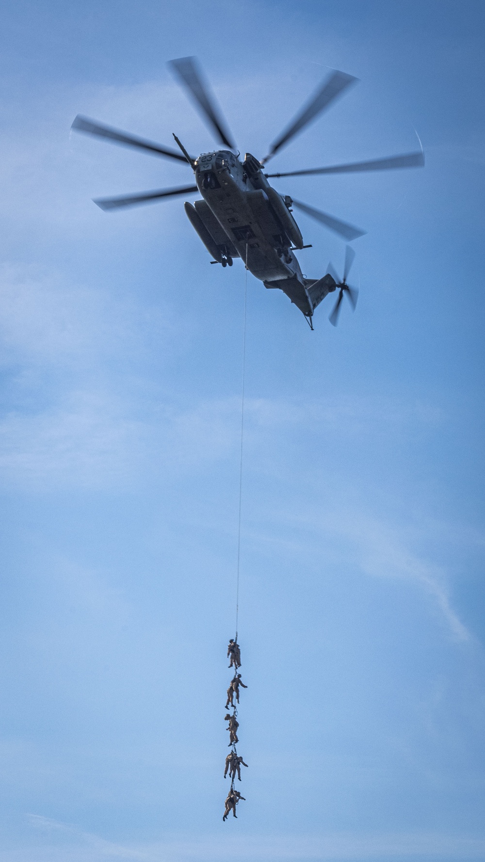 22nd MEU | MSPF Special Patrol Insertion/Extraction (SPIE) Training