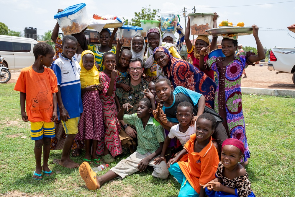 US, Ghana conduct medical civic action program during African Lion 25