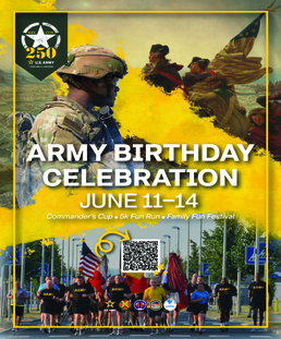 U.S. Army Garrison Wiesbaden to celebrate Army’s 250th birthday with physical fitness, readiness and fun