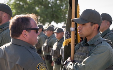 Chief Banks at FLETC in Artesia, NM