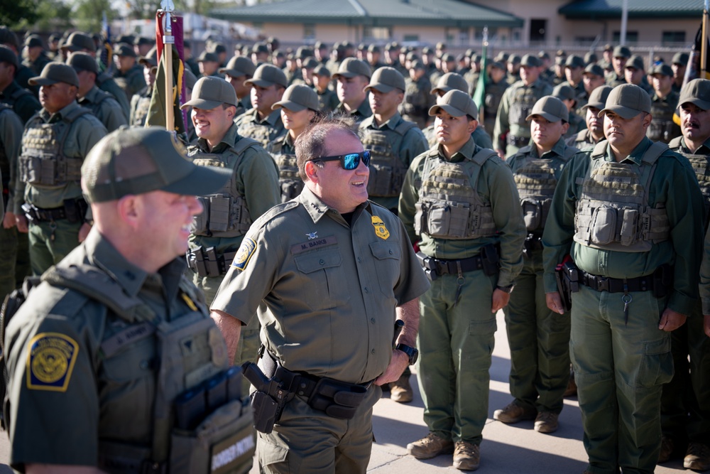 Chief Banks at FLETC in Artesia, NM
