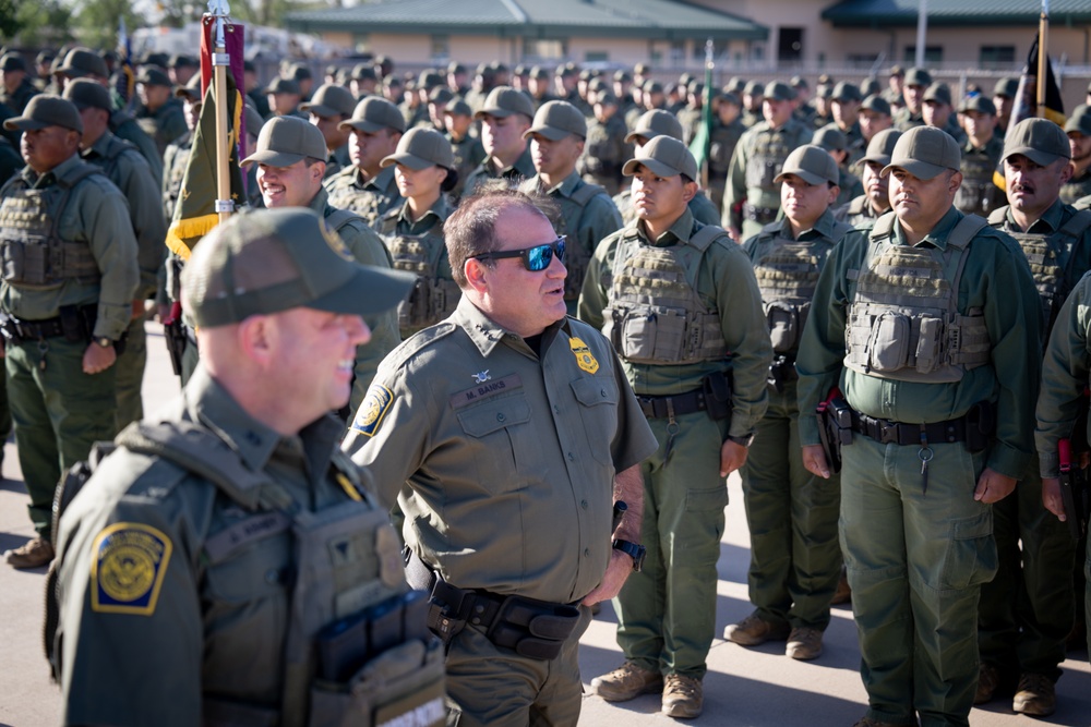 Chief Banks at FLETC in Artesia, NM