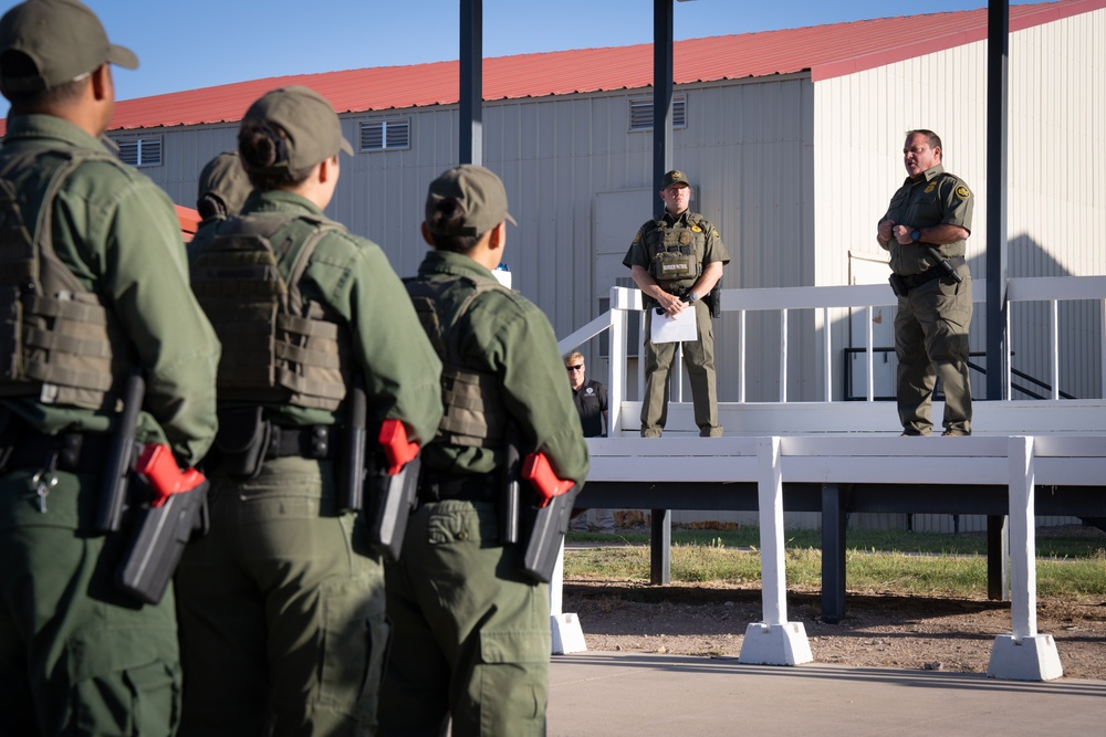 Chief Banks at FLETC in Artesia, NM