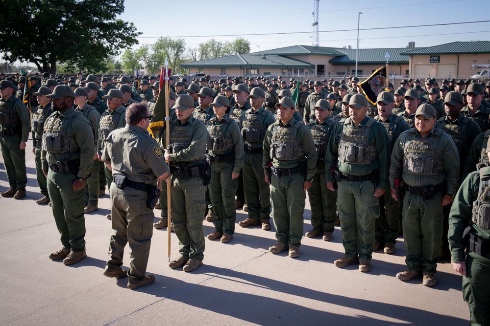 Chief Banks at FLETC in Artesia, NM