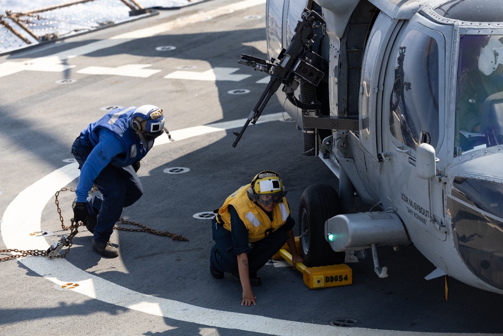 Curtis Wilbur Conducts Flight Operations