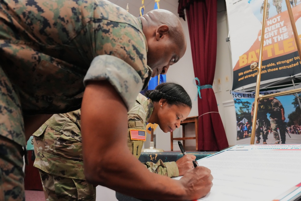 Fort Meade Observes Child Abuse Prevention Month and Sexual Assault Awareness and Prevention Month