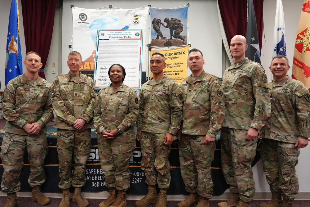 Fort Meade Observes Child Abuse Prevention Month and Sexual Assault Awareness and Prevention Month