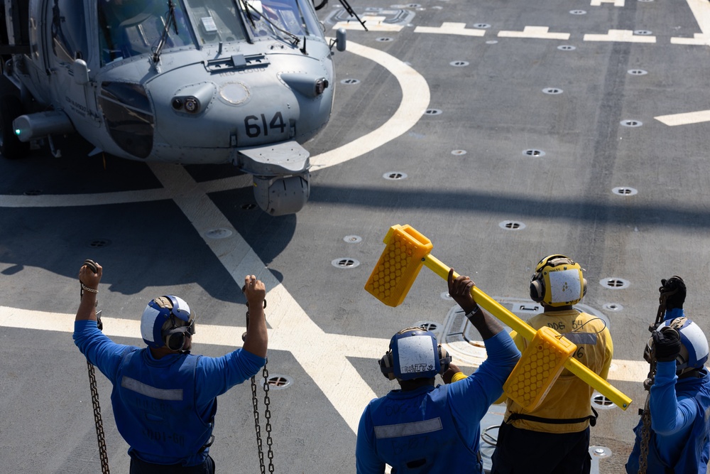 Curtis Wilbur Conducts Flight Operations