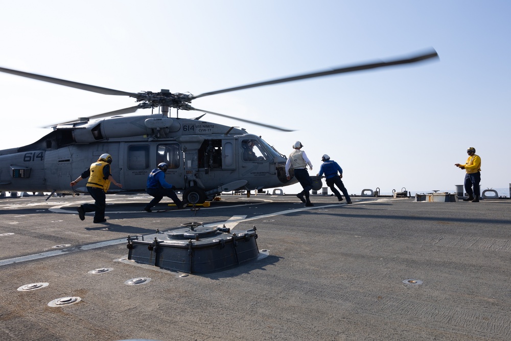 Curtis Wilbur Conducts Flight Operations