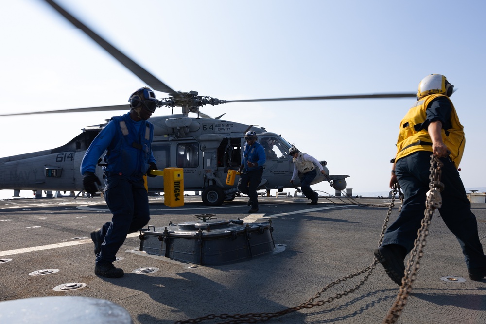 Curtis Wilbur Conducts Flight Operations
