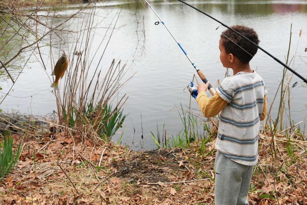 Fort Meade Spring 2025 Youth Fishing Rodeo