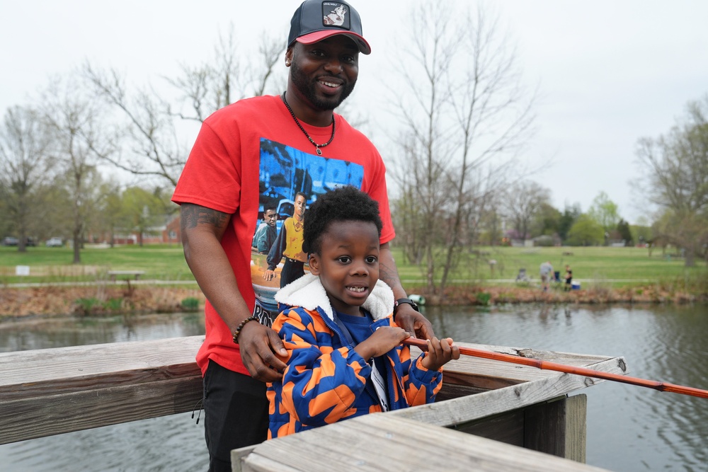 Fort Meade Spring 2025 Youth Fishing Rodeo