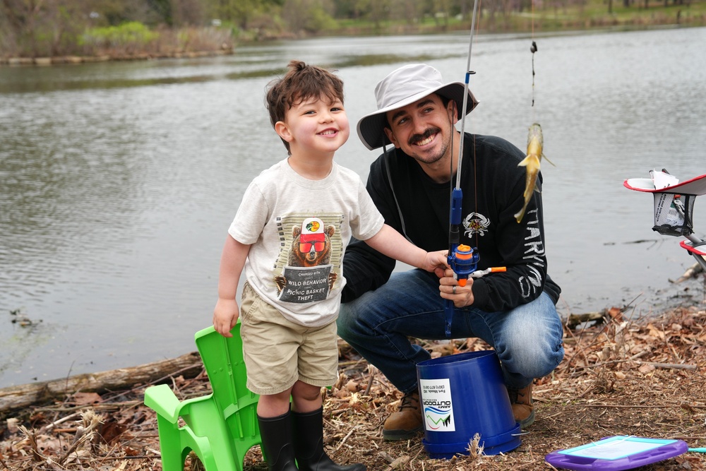 Fort Meade Spring 2025 Youth Fishing Rodeo