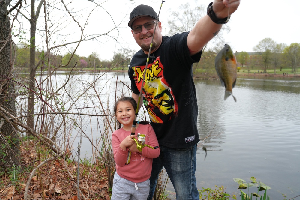 Fort Meade Spring 2025 Youth Fishing Rodeo