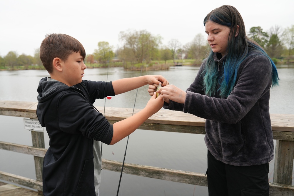 Fort Meade Spring 2025 Youth Fishing Rodeo