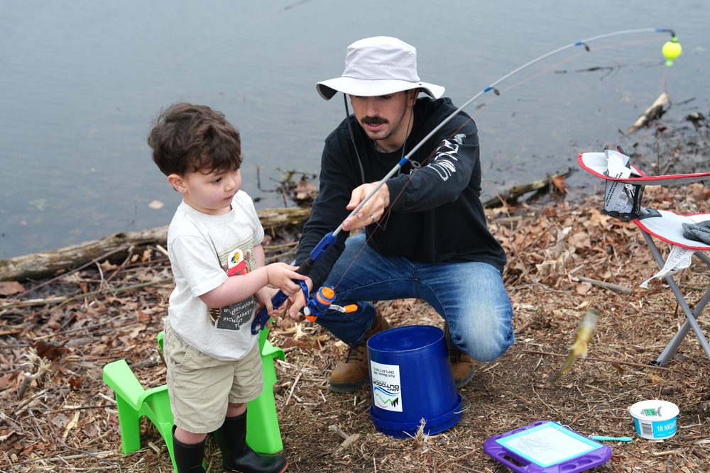 Fort Meade Spring 2025 Youth Fishing Rodeo