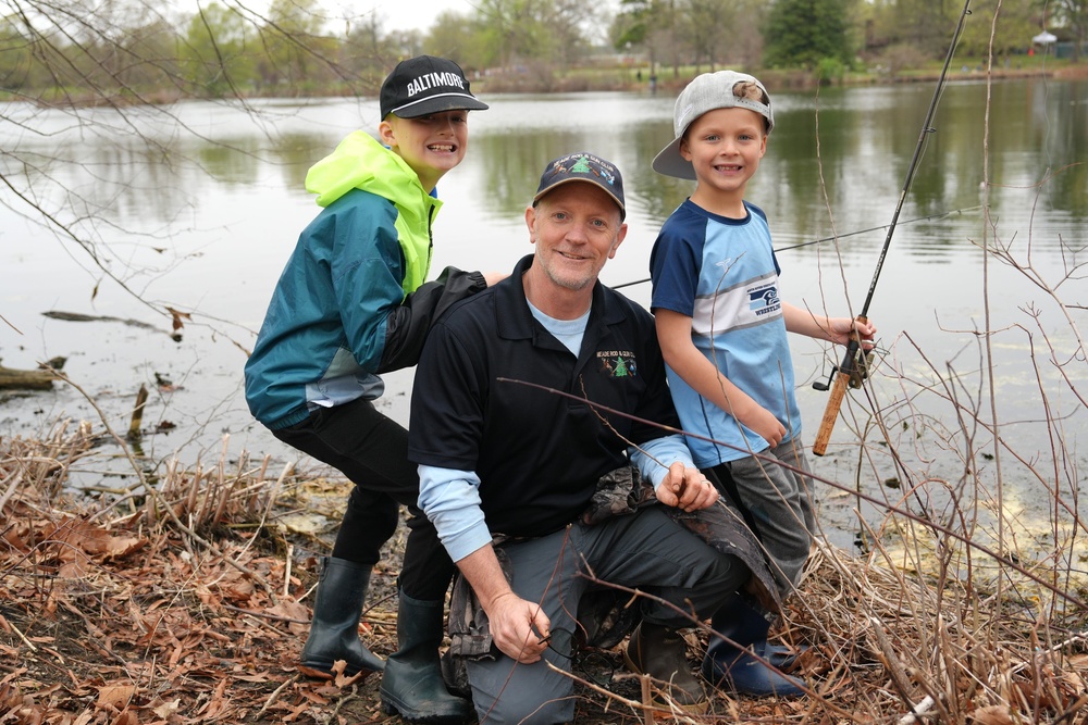 Fort Meade Spring 2025 Youth Fishing Rodeo