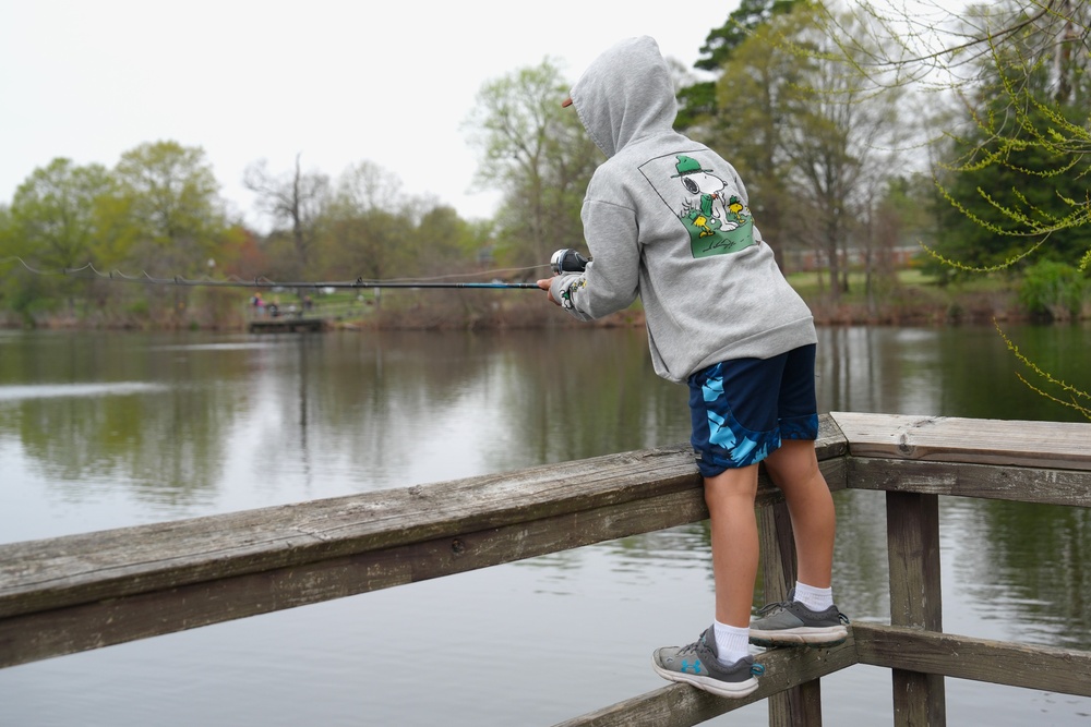 Fort Meade Spring 2025 Youth Fishing Rodeo