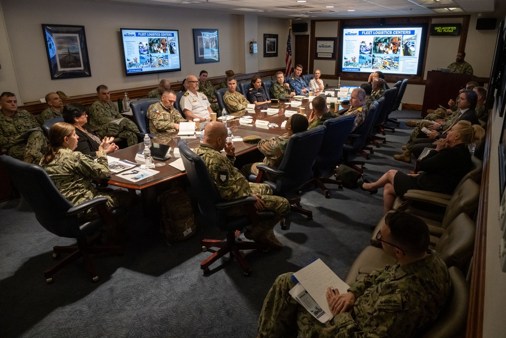 Corps of Foreign Naval Attachés visit NAVSUP