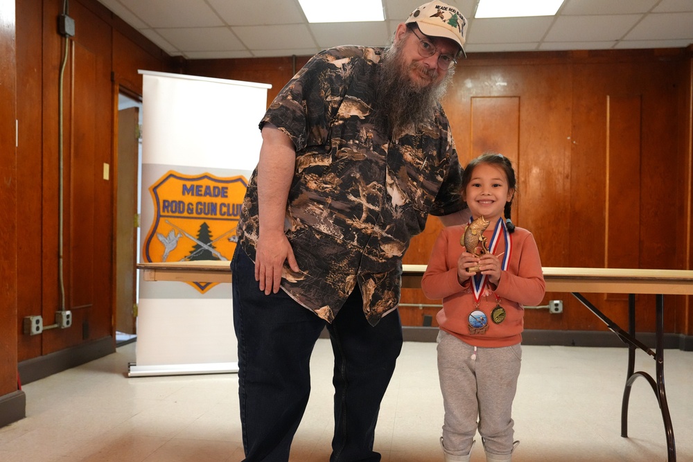 Fort Meade Spring 2025 Youth Fishing Rodeo