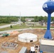 Construction work continues on the site of the Louisville VA Medical Center May 7, 2025