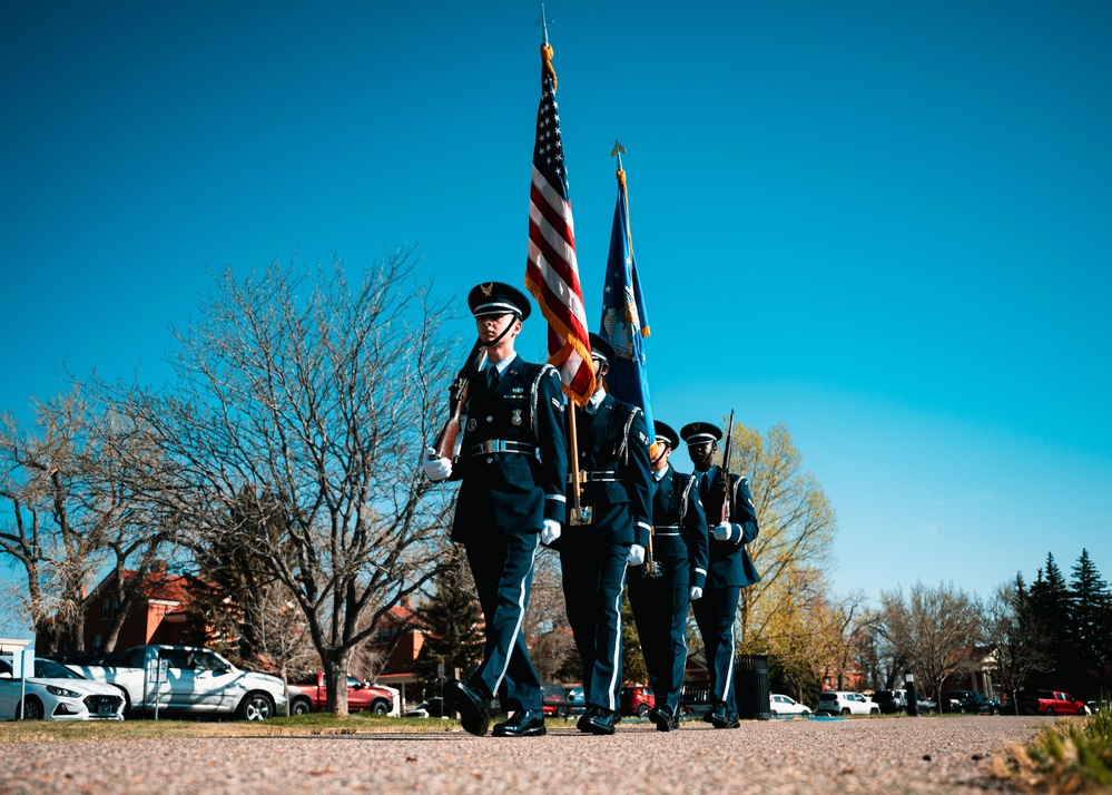 90 MW Hosts National Police Week Opening Ceremony