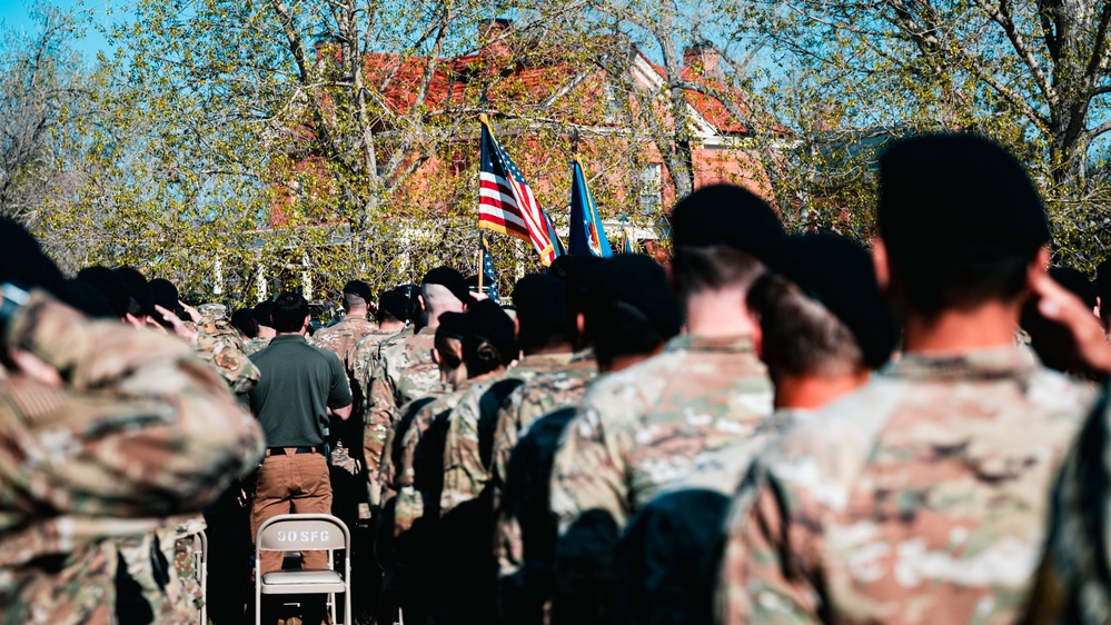 90 MW Hosts National Police Week Opening Ceremony