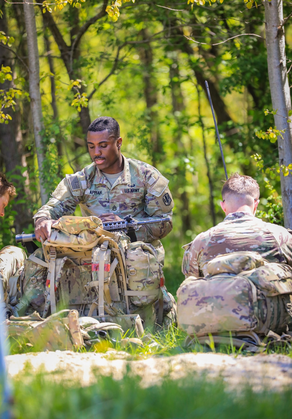 V Corps Best Squad Competition: Land Navigation
