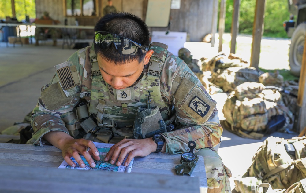 V Corps Best Squad Competition: Land Navigation