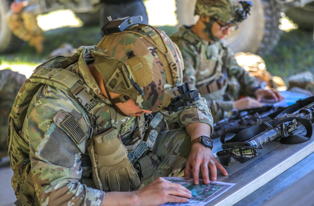 V Corps Best Squad Competition: Land Navigation