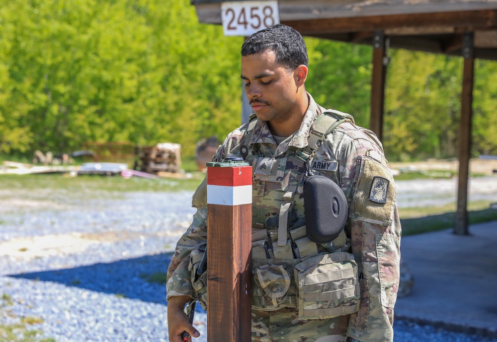 V Corps Best Squad Competition: Land Navigation