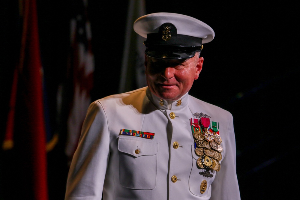 Seabee Force Master Chief Retires After 37 Years of Faithful Service