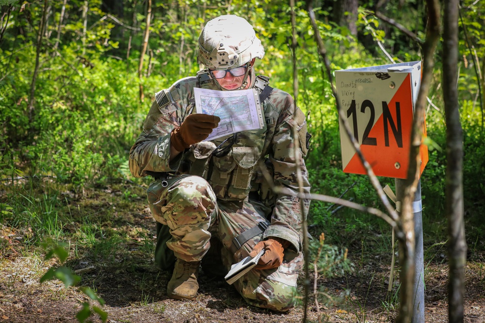 V Corps Best Squad Competition: Land Navigation