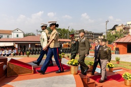 US Marines, Nepali Army hold 10th Anniversary Wreath Laying Ceremony | Operation Sahayogi Haat