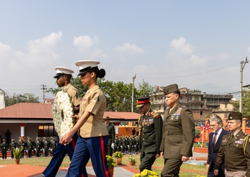 US Marines, Nepali Army hold 10th Anniversary Wreath Laying Ceremony | Operation Sahayogi Haat