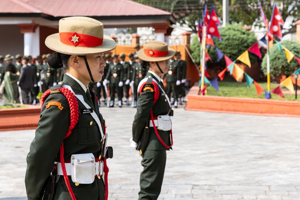 US Marines, Nepali Army hold 10th Anniversary Wreath Laying Ceremony | Operation Sahayogi Haat