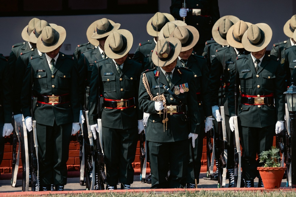 US Marines, Nepali Army hold 10th Anniversary Wreath Laying Ceremony | Operation Sahayogi Haat
