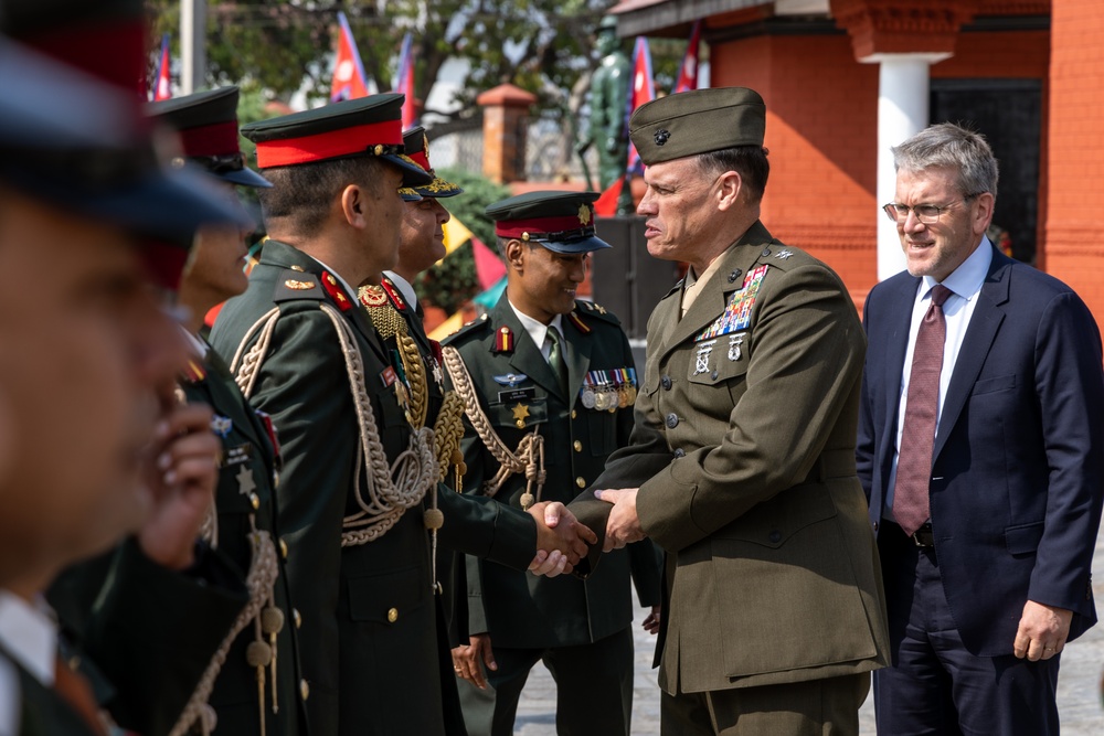 US Marines, Nepali Army hold 10th Anniversary Wreath Laying Ceremony | Operation Sahayogi Haat