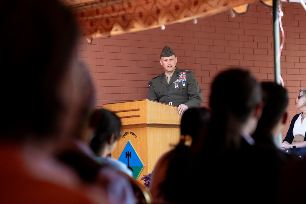US Marines, Nepali Army hold 10th Anniversary Wreath Laying Ceremony | Operation Sahayogi Haat