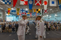 USS Gerald R. Ford (CVN 78) Change of Command