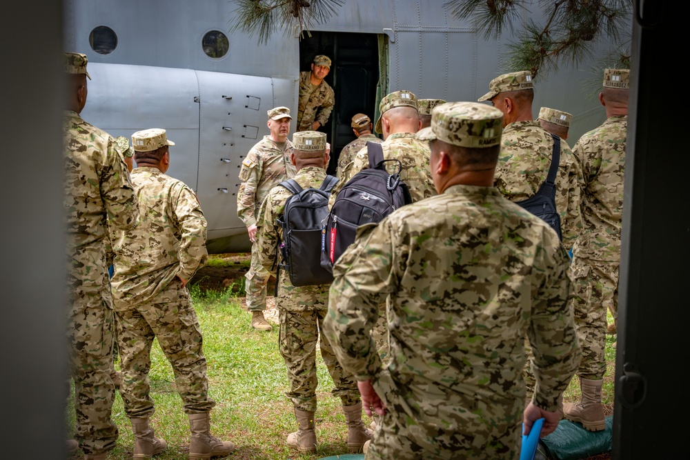PISAJ-20 participants visit Warrior Training Center