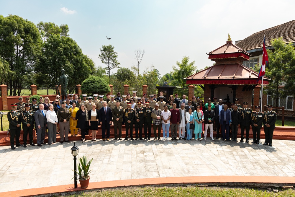 US Marines, Nepali Army hold 10th Anniversary Wreath Laying Ceremony | Operation Sahayogi Haat