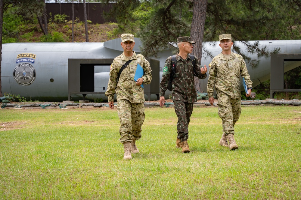 PISAJ-20 participants visit Warrior Training Center