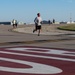 Team McConnell runs the runway for Sports Day