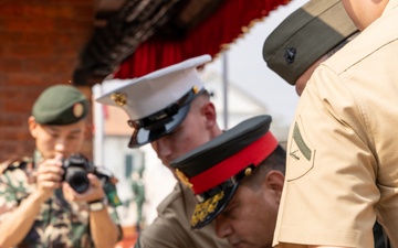 US Marines, Nepali Army hold 10th Anniversary Wreath Laying Ceremony | Operation Sahayogi Haat
