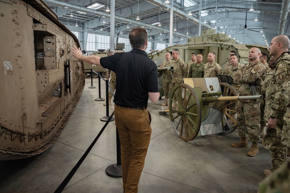 PISAJ-20 delegation gains historical perspective on combat leadership at US Army Armor Cavalry Collection