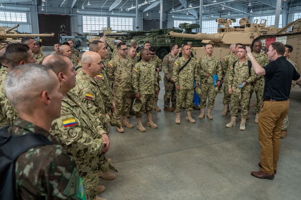 PISAJ-20 delegation gains historical perspective on combat leadership at US Army Armor Cavalry Collection